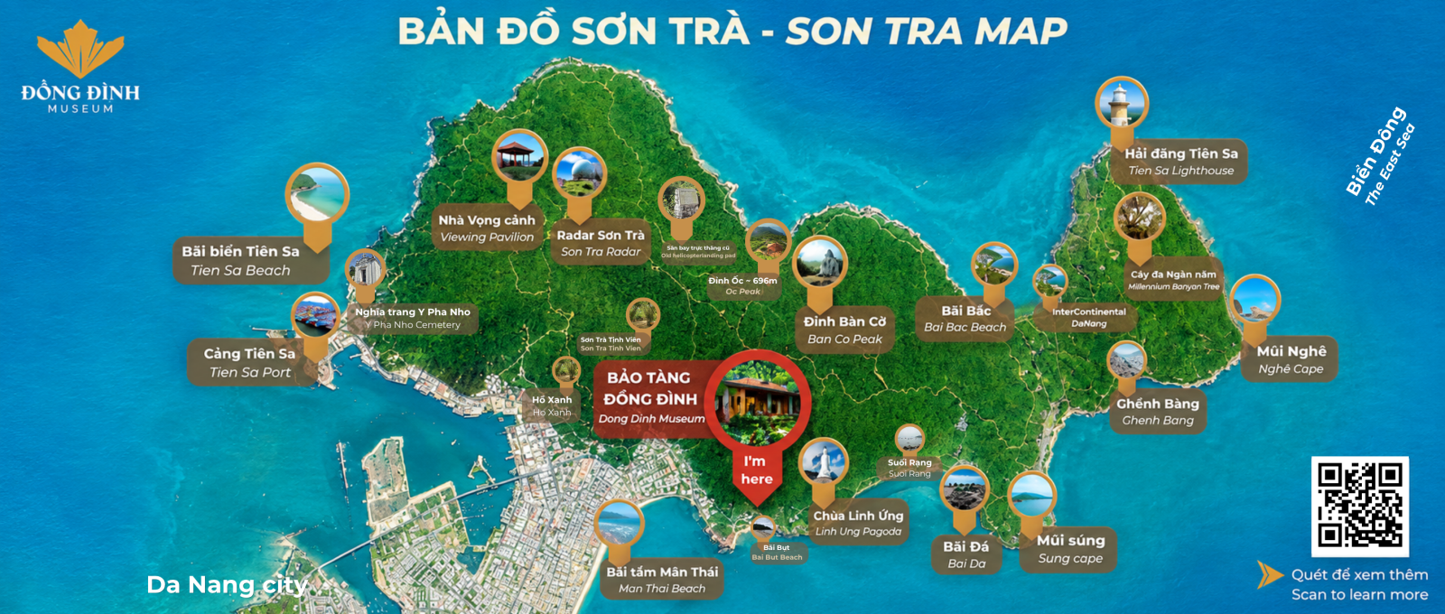 Bản đồ Sơn Trà cập nhật mới nhất