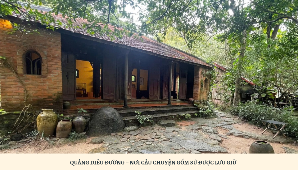 Quảng Diêu Đường nơi lưu giữ câu chuyện gốm sứ